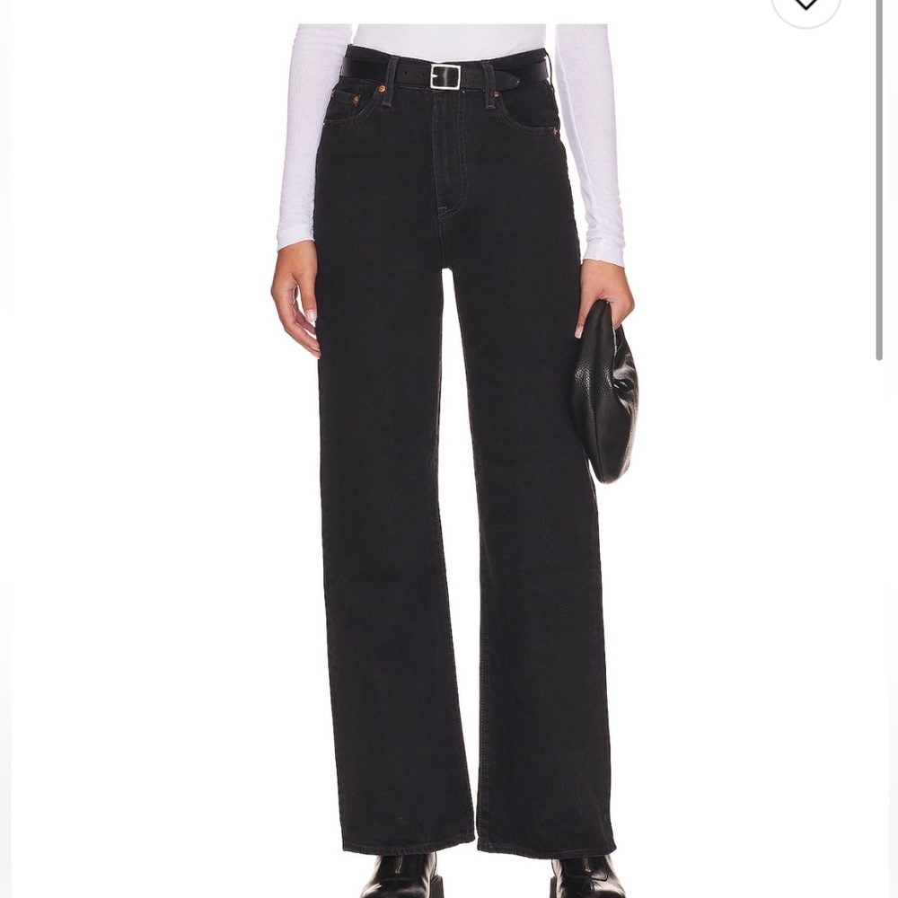 Levi's Black Flare Jeans